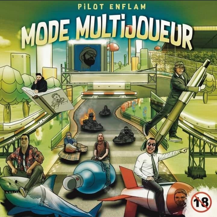  Mode Multijoueur - Pilot Enflam feat Maitre Mim's, Flo MC, Mister Thib, Tony Blaster, Osah, Nas R ) rap francais