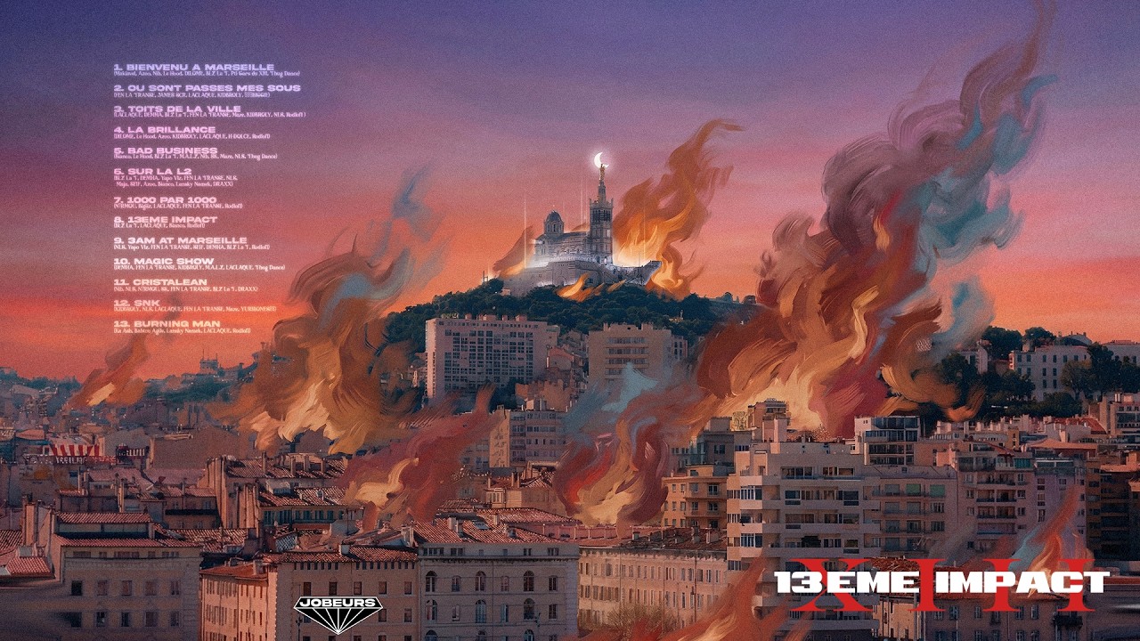 albums rap francais independant JOBEURS - 13EME IMPACT