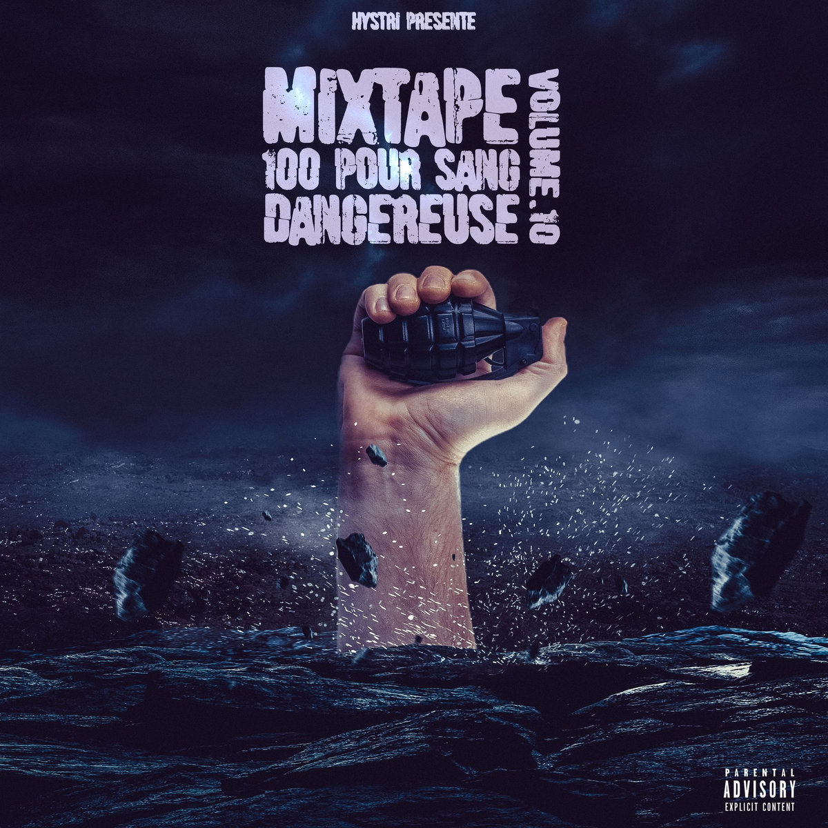 rap francais indé album Mixtape 100 Pour Sang Dangereuse
